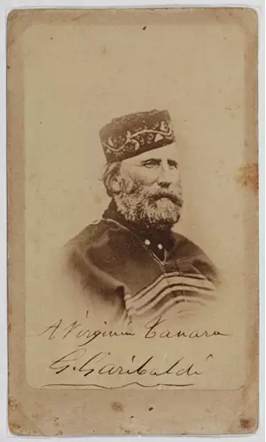 Fotografia di Giuseppe Garibaldi